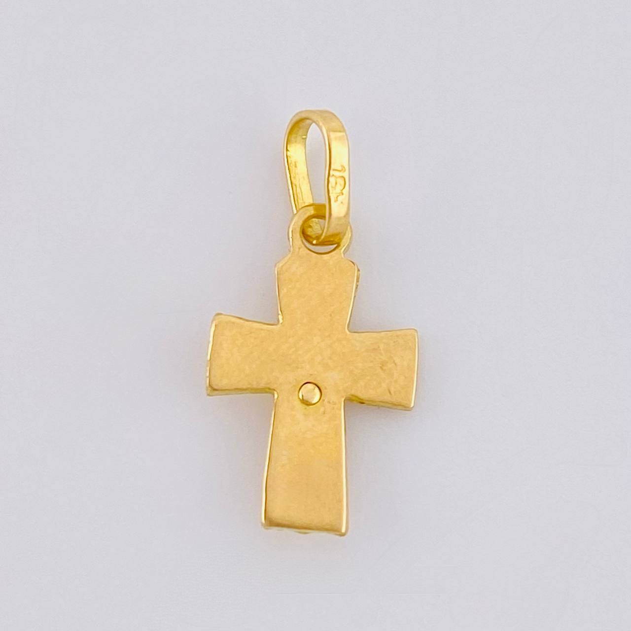 Dije Cruz Cristo 0.55 g / 1.8 cm Oro Amarillo 18K