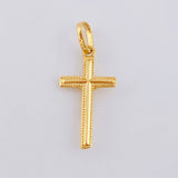 Dije Cruz Cristo 0.9 g / 2.6 cm Oro Amarillo 18K
