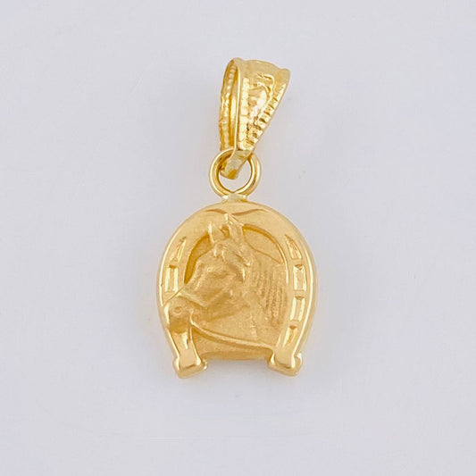 Dije Herradura De Caballo 0.6 g / 2 cm Oro Amarillo 18K