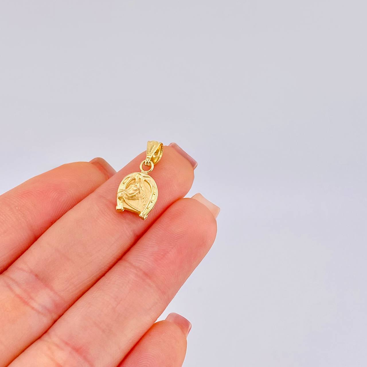 Dije Herradura Caballo 0.55 g / 2 cm Oro Amarillo 18K