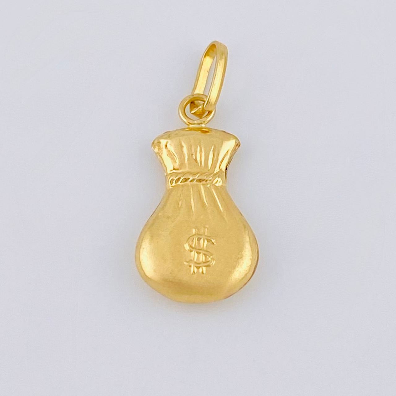 Dije Bolsa Dinero 0.6 g / 2 cm Oro Amarillo 18K