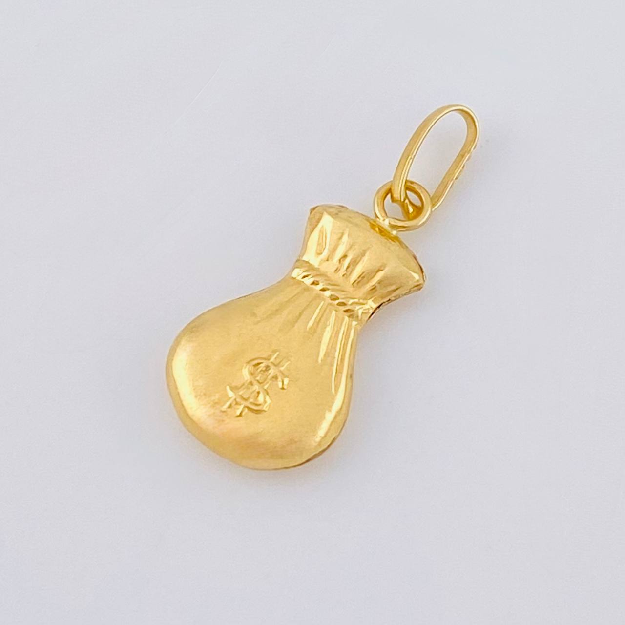 Dije Bolsa Dinero 0.6 g / 2 cm Oro Amarillo 18K