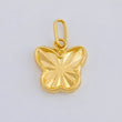 Dije Mariposa 0.65 g / 1.7 cm Oro Amarillo 18K