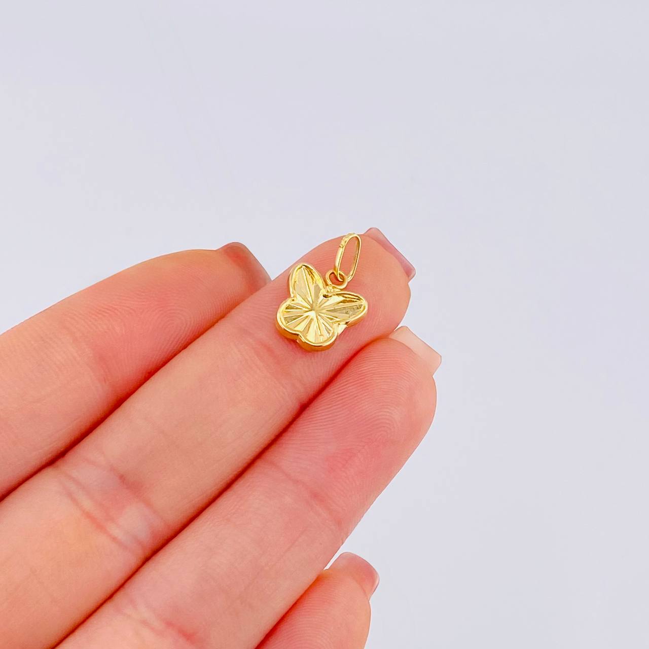 Dije Mariposa 0.65 g / 1.7 cm Oro Amarillo 18K