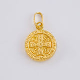 Dije San Benito 0.55 g / 1.9 cm Oro Amarillo 18K