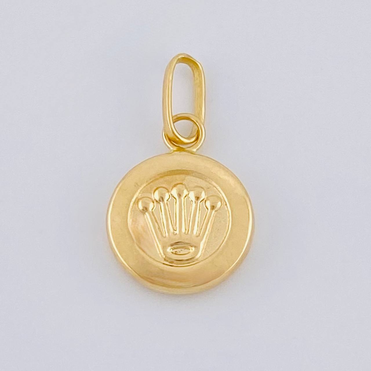 Dije Corona 0.6 g / 2 cm Oro Amarillo 18K
