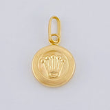 Dije Corona 0.6 g / 2 cm Oro Amarillo 18K