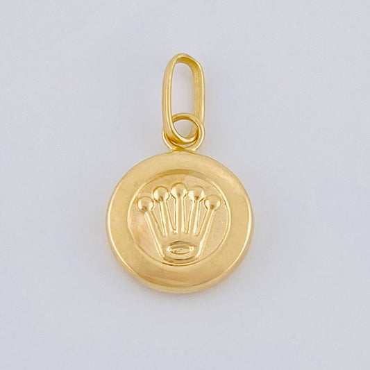 Dije Corona 0.6 g / 2 cm Oro Amarillo 18K