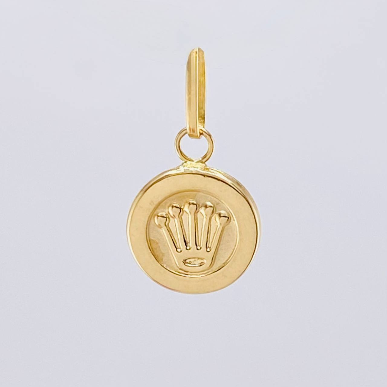 Dije Corona 0.8 g / 2.2 cm Oro Amarillo 18K