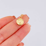 Dije Corona 0.8 g / 2.2 cm Oro Amarillo 18K