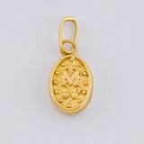 Dije Virgen Milagrosa 0.45 g / 1.7 cm Oro Amarillo 18K