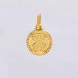 Dije Circulo Oso 0.95 g / 2 cm Oro Amarillo 18K