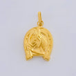 Dije Herradura Caballo 1.15 g / 2.3 cm Oro Amarillo 18K