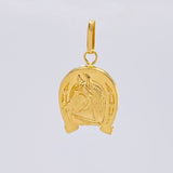 Dije Herradura Caballo 1.15 g / 2.3 cm Oro Amarillo 18K