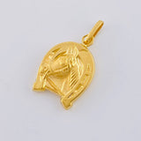 Dije Herradura Caballo 1.15 g / 2.3 cm Oro Amarillo 18K