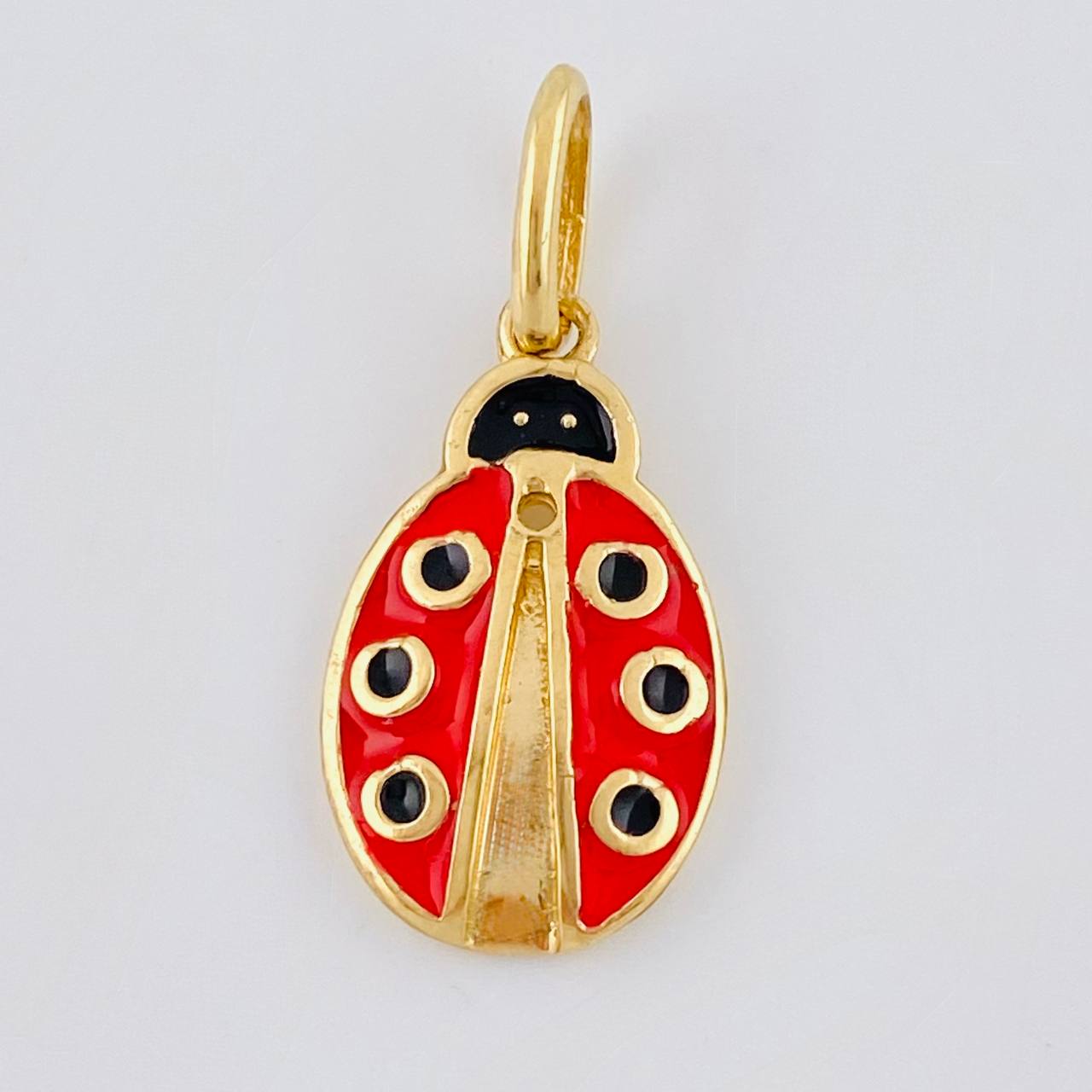 Dije Mariquita 1.5 g / 2.2 cm Oro Amarillo 18K