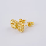 Topos Trebol 1.7 g / 7.7 mm Oro Amarillo 18K