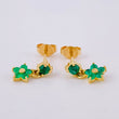 Topos Colgante Esmeralda 30Pts 1.75 g / 1 cm Oro Amarillo 18K