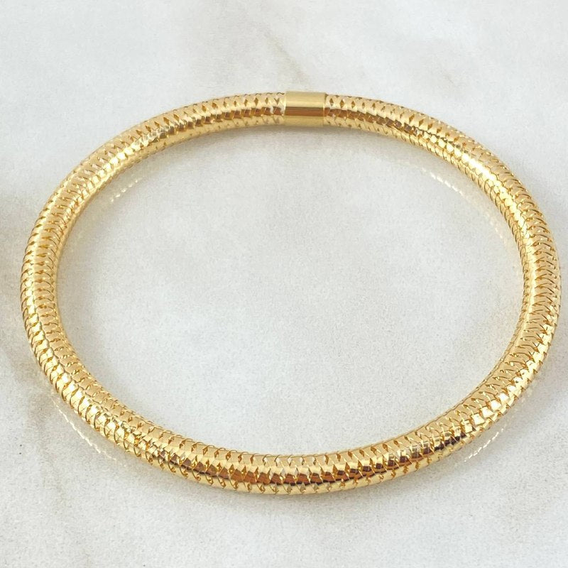 Pulso Flex 2.1gr / 18cm-20cm / +4 Oro 18K