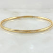 Pulso Aro Reticulado 1.05gr / 18cm / +4 Oro 18K