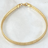 Pulso Flex 2.05gr / 19cm-21cm / +4 Oro 18K