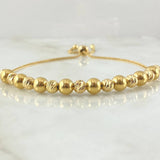 Pulso Bolas Intercaladas 4.8gr / 20cm / +4 Oro 18K