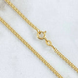 Cadena China 4.65gr / 50cm / +0 Oro 18K -