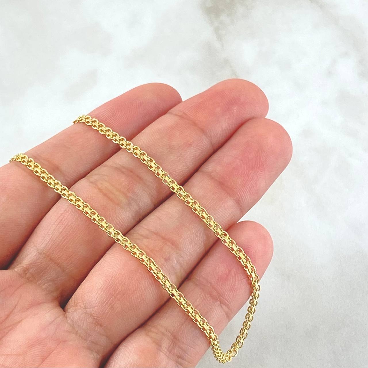 Cadena China 4.65gr / 50cm / +0 Oro 18K -