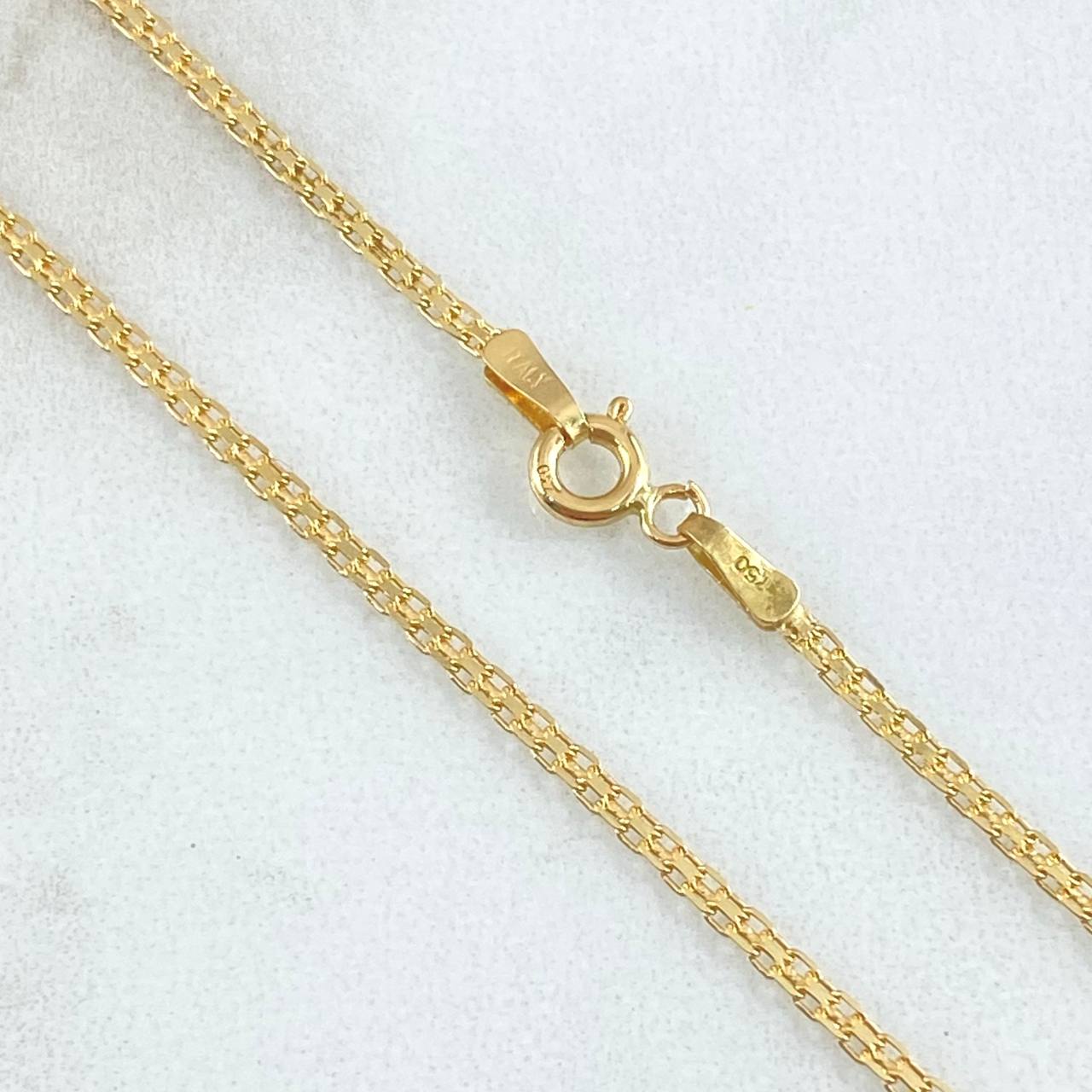 Cadena China 2.5gr / 50cm / +1 Oro 18K -