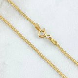 Cadena China 2.5gr / 50cm / +1 Oro 18K -