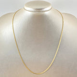 Cadena China 2.5gr / 50cm / +1 Oro 18K -