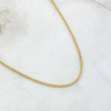 Cadena China 3.3gr / 50cm / +0 Oro 18K -