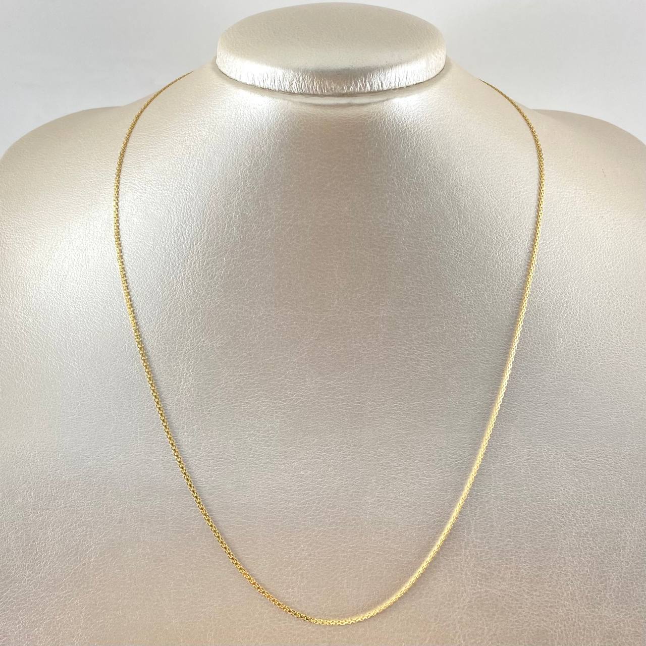 Cadena China 3.3gr / 50cm / +0 Oro 18K -