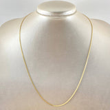 Cadena China 3.3gr / 50cm / +0 Oro 18K -