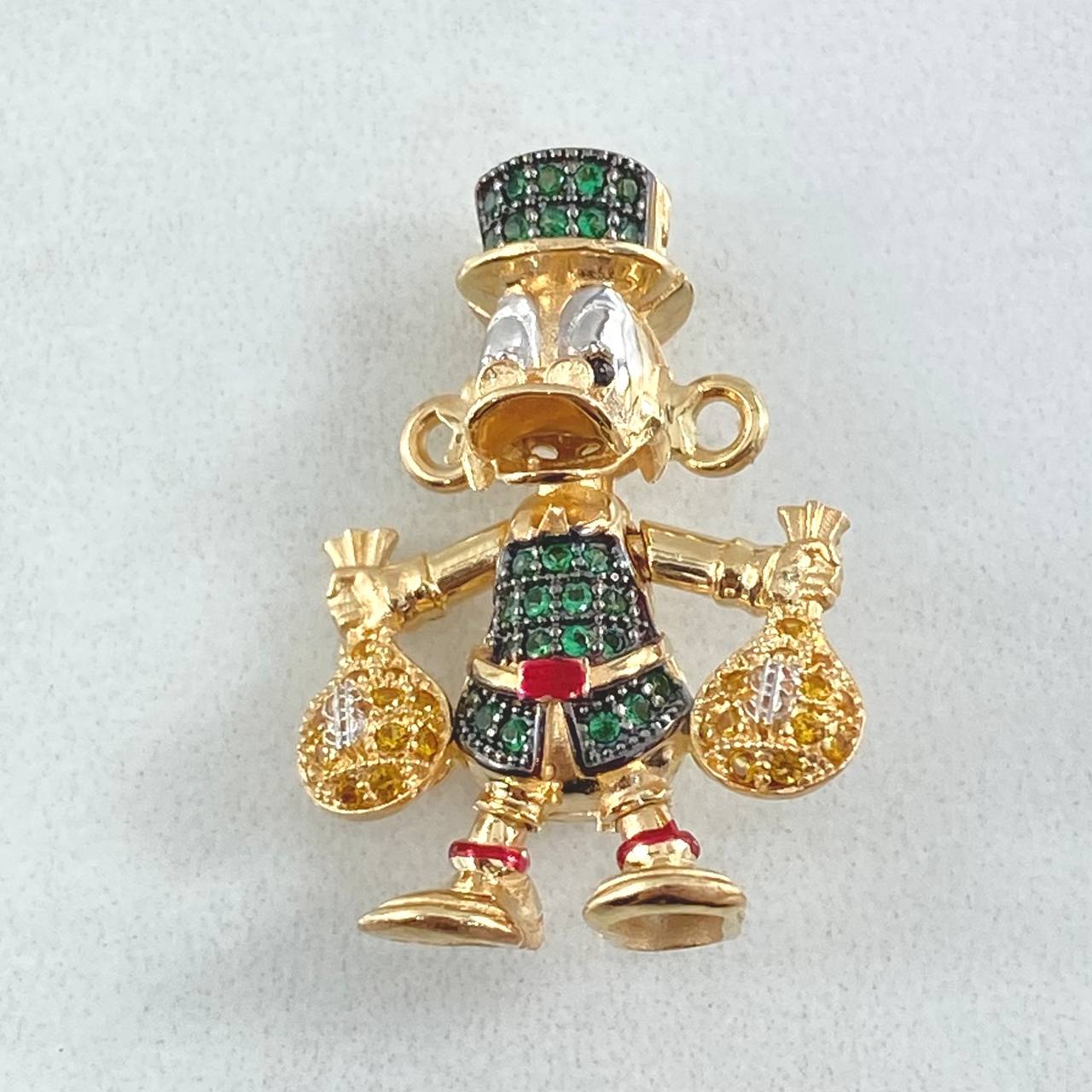 Herraje Pato 5.75gr / 2.5cm / Oro 18K