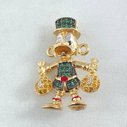 Herraje Pato 5.75gr / 2.5cm / Oro 18K