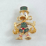 Herraje Pato 5.75gr / 2.5cm / Oro 18K