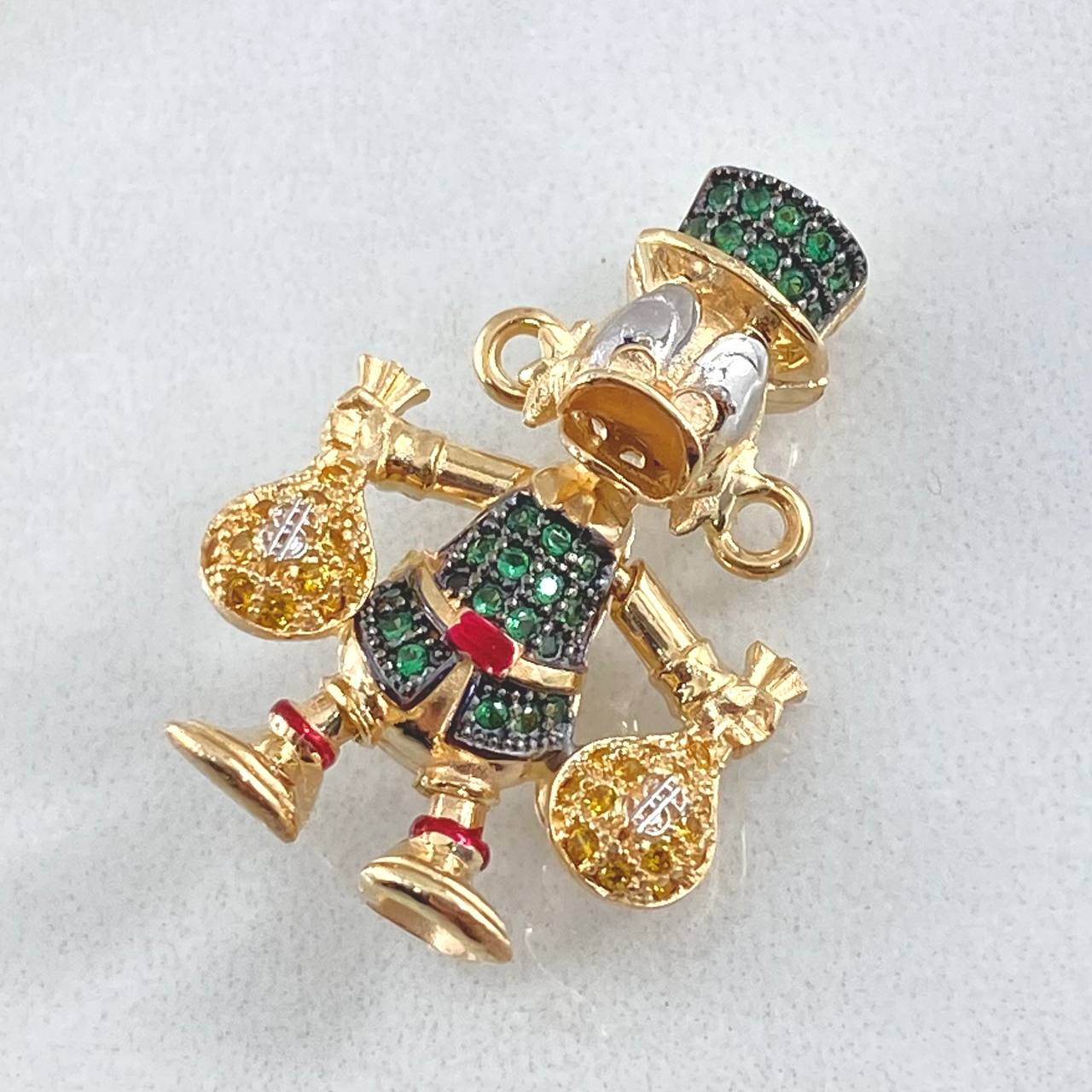 Herraje Pato 5.75gr / 2.5cm / Oro 18K