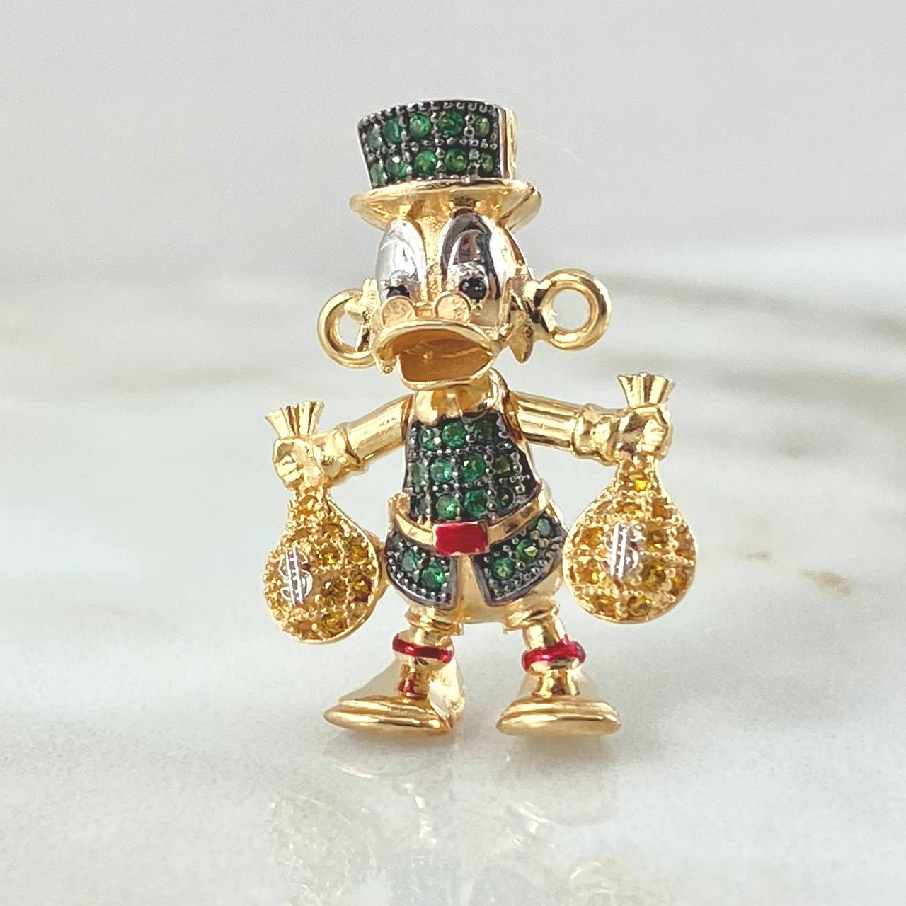 Herraje Pato 5.75gr / 2.5cm / Oro 18K