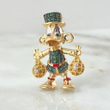 Herraje Pato 5.75gr / 2.5cm / Oro 18K