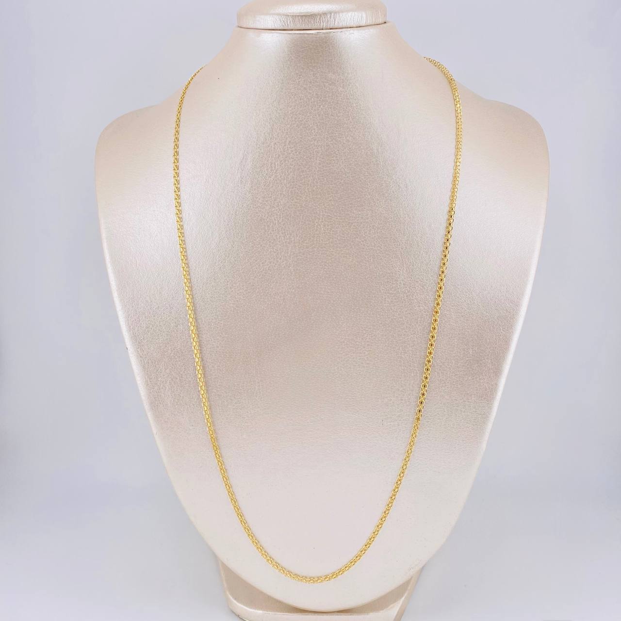 Cadena China 5.95g / 60cm / 2.2mm Oro Amarillo 18K