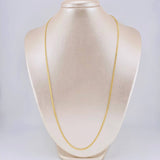 Cadena China 5.95g / 60cm / 2.2mm Oro Amarillo 18K