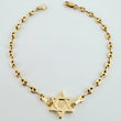 Pulso GC Herraje Estrella De David 2.45gr / 18cm / 3.2mm Oro Amarillo 18K