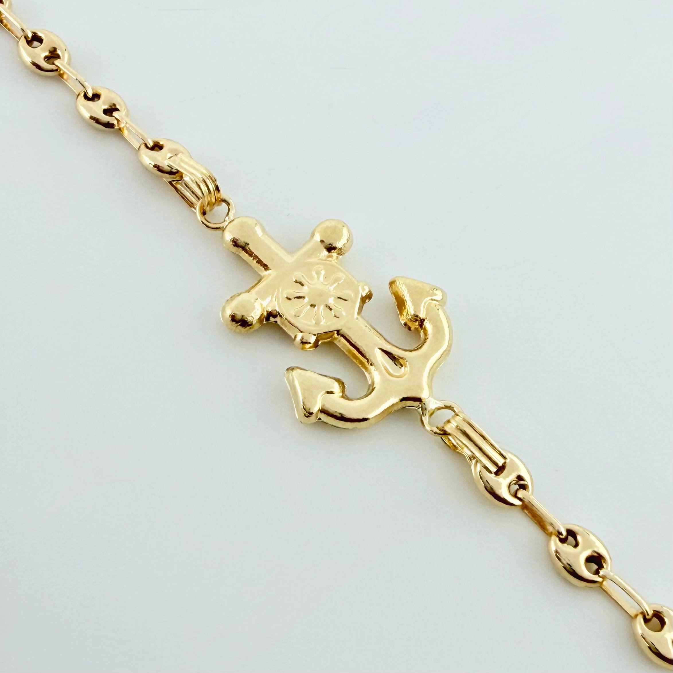 Pulso GC Herraje Ancla 2.7gr / 18.5cm / 3.2mm Oro Amarillo 18K ©