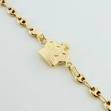 Pulso GC Herraje Corona 2.3gr / 18cm / 3.2mm Oro Amarillo 18K
