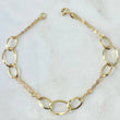 Pulso Tres Aros 1.8gr / 20cm / Oro Amarillo +4 18K