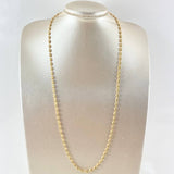 Cadena GC 8.5gr / 65cm / 3.7mm Lisa Oro Amarillo 18K *