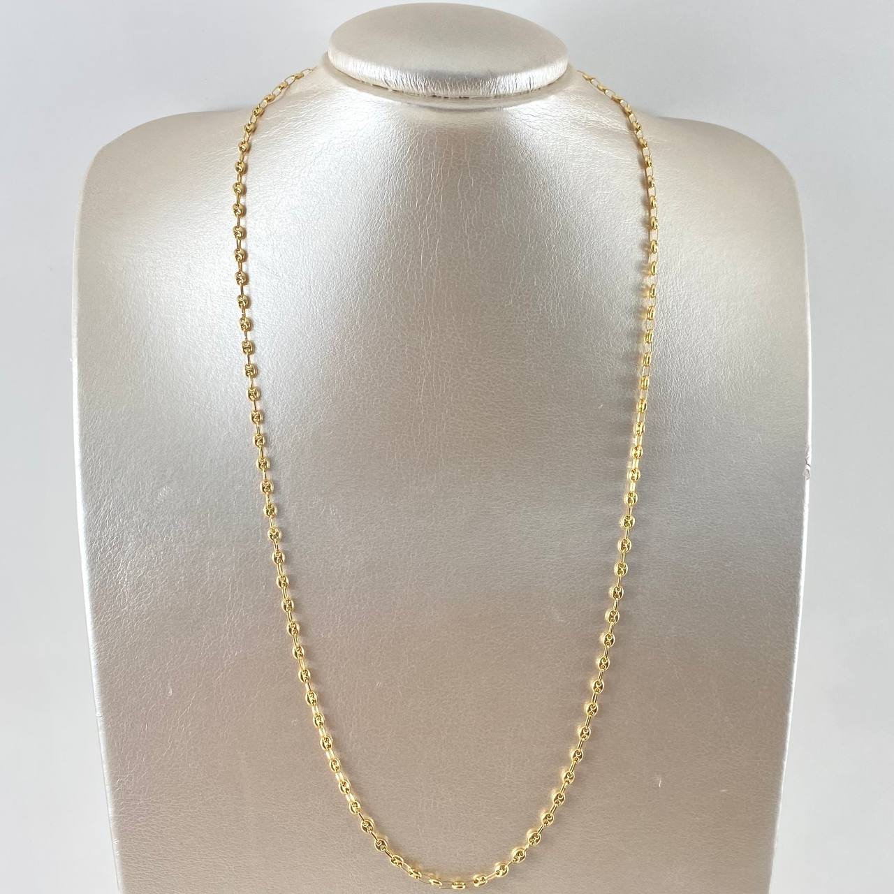Cadena GC 7.1gr / 60cm / 3.2mm Lisa Oro Amarillo 18K