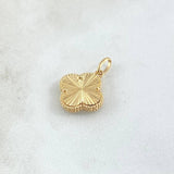 Dije Trebol 2.05gr / 2cm / Nac.Esp. Oro 18K ©