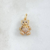 Dije Oso 2.4gr / 2cm / Oro 18K